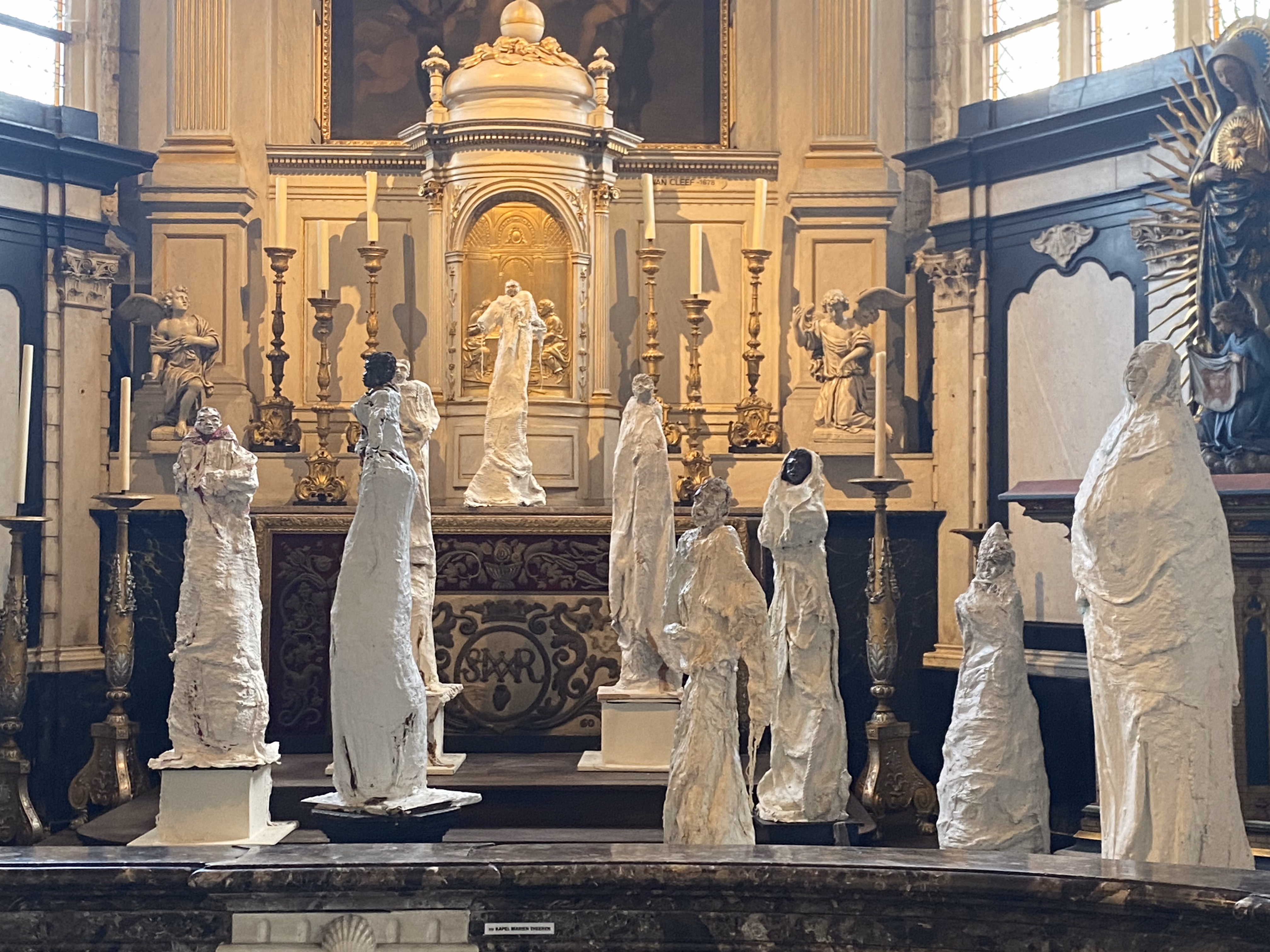 De Twaalf beelden in Sint-Jacobskerk Gent